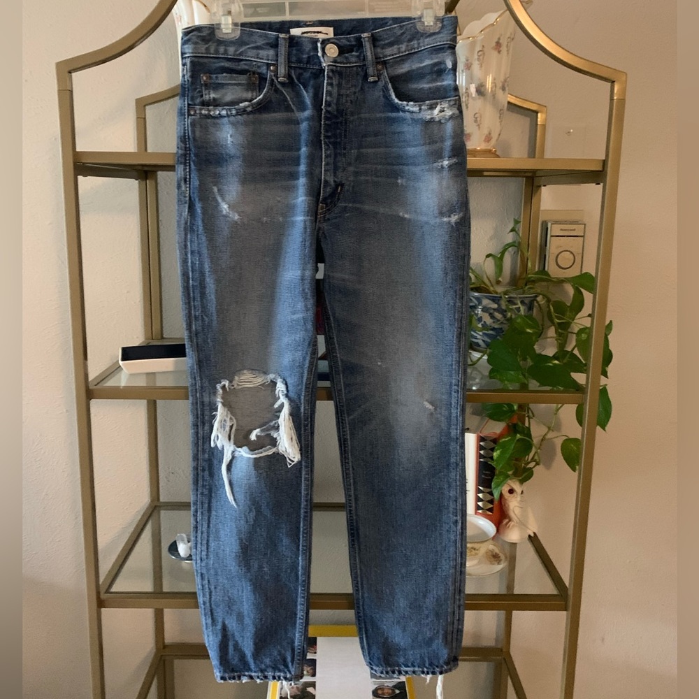 NWOT Moussy Vintage Steel Straight Jeans Size 26